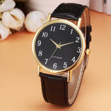 Reloj de Dama mod Retro malla en cuero