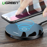 BASE CARGADOR INALAMBRICO iPhone X 8 Plus 10W Samsung Galaxy S8 S9 S7 Edge