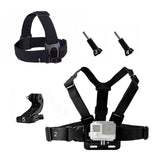SET DE ACCESORIOS PARA CÁMARA GOPRO 4/5/SJCAM4000