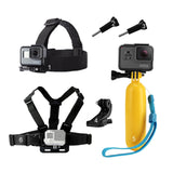 SET DE ACCESORIOS PARA CÁMARA GOPRO 4/5/SJCAM4000