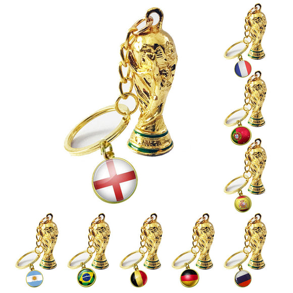 LLAVERO WORLD CUP 2018 CON BANDERA